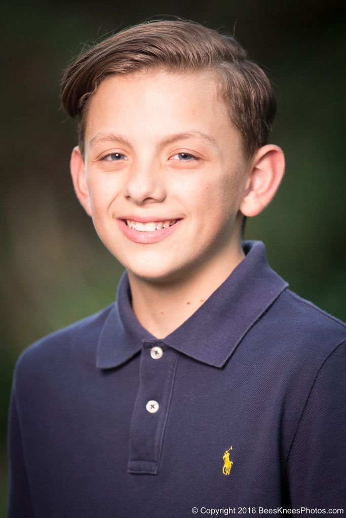 a teenage boy in the park