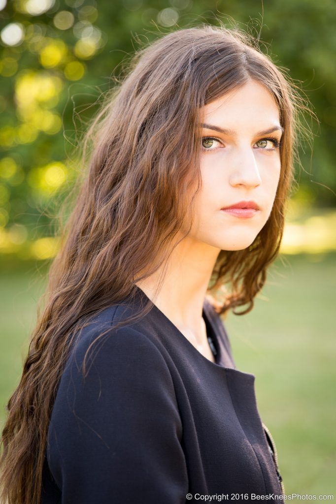 photo of a woman in the park